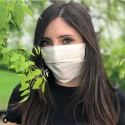 Anti-drip filter face mask with bellows