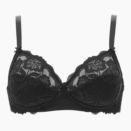 Wireless bra in soft, refined lace - 250 Lepel Belseno