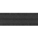 Elastico goffrato per cinture moda altezza 3,6 cm colore nero - 391/36 Finea CR Textile