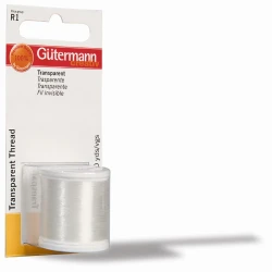 Filo per cucire in Nylon trasparente 200m - 795941 Gütermann