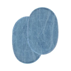 Iron-on jeans patches in DENIM fabric - Marbet