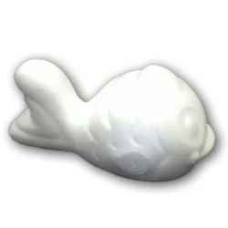 Styrofoam fish to decorate for patchwork and decoupage