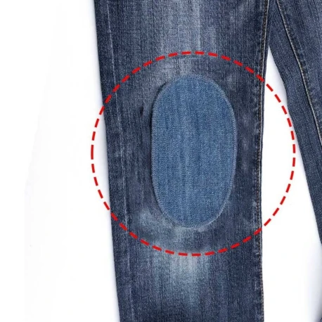 Toppe jeans per bambini termoadesive in tessuto denim - Usit