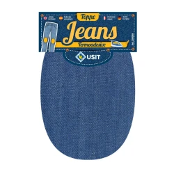 Toppe Jeans termoadesive in resistente tessuto denim - Usit