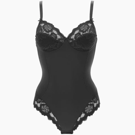Body modellante in morbido e raffinato pizzo - 254 Lepel