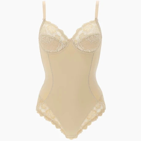 Body modellante in morbido e raffinato pizzo - 254 Lepel