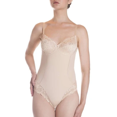 Body modellante in morbido e raffinato pizzo - 254 Lepel