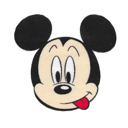 Topolino Disney© applicazione patch ricamata e termoadesiva