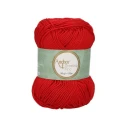 Anchor Creativa Fino filato di cotone per uncinetto  - Art. 4620004 Colore 1333 Rosso Vivo