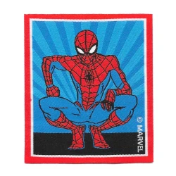 Spider man patch ricamata uomo ragno toppa termoadesiva