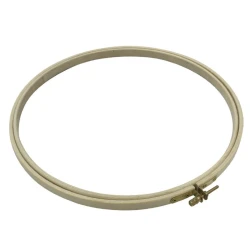 wooden embroidery frame hoop 25 cm with screw