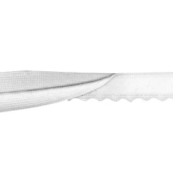 Elastico per corsetteria con apertura 15mm bianco - CR Textile Finea