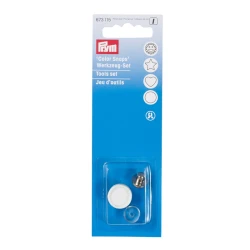 Set di attrezzi per applicare i bottoni automatici a pressione Prym Color Snaps - 673115 Prym