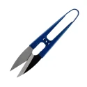 Forbici tagliafili blu con molla