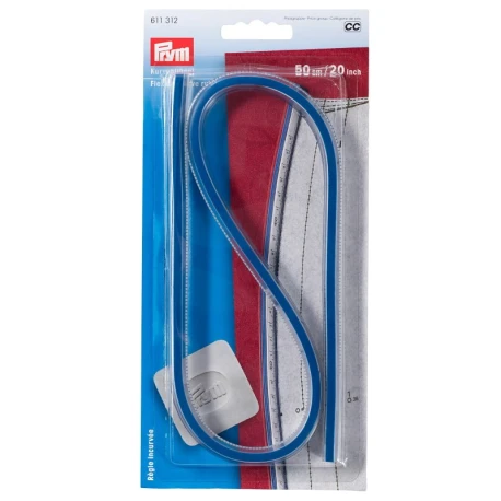 Regolo flessibile per linee curve lungo 50cm - 611312 Prym