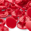 Non-sew press fasteners Prym Colour Snaps 12.4mm red - 393138 Prym