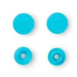 Bottoni automatici a pressione in plastica Prym Color Snaps Turchese - 393146 Prym