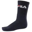 Set of three pairs of men's short terry socks for sports - F9505 Fila