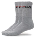Set of three pairs of men's short terry socks for sports - F9505 Fila