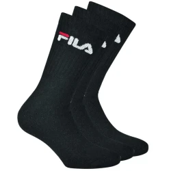 Set of three pairs of men's short terry socks for sports - F9505 Fila
