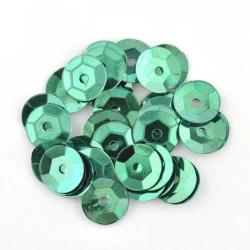 Paillettes CUP 6mm Gutermann colore 8260 Verde