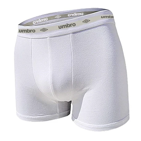 Men's stretch cotton boxer shorts in white - 701 Umbro