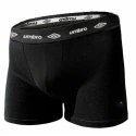 Boxer Uomo in cotone elasticizzato nero - 701 Umbro