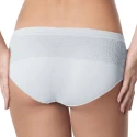 Slip donna MIDI fianco medio in microfibra Light Bianco - 311749 Intimidea