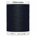 Filo per cucire Gutermann colore 000 Nero spola da 1000m