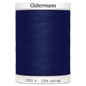 Filo per cucire Gutermann colore 310 Blu Marine spola da 1000m