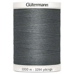 Filo per cucire Gutermann colore 701 Grigio spola da 1000m