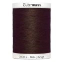 Gutermann thread 694 Chocolate Brown 1000m spool