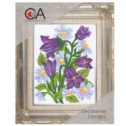 Kit Mezzopunto fiori e campanule - set completo di ago e fili 3041K by Collection D'Art
