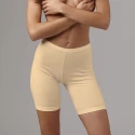 Women’s mid-thigh long leg panties in stretch cotton