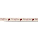 Printed cotton handmade label ribbon