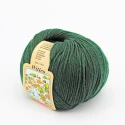 Misto Lana vergine Witico gomitolo filato da 50gr. Silke - colore 111 Verde Bosco