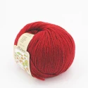 Misto Lana vergine Witico gomitolo filato da 50gr. Silke - colore 9142 Rosso