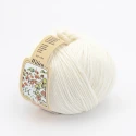 Misto Lana vergine Witico gomitolo filato da 50gr. Silke - colore 100 Bianco