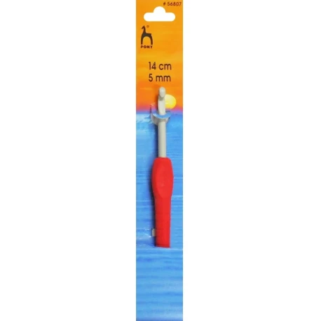 Pony Easy Grip Ergonomic Crochet Hook 5.0 mm - 56807 Pony