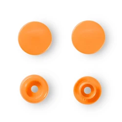 Bottoni automatici a pressione in plastica Prym Color Snaps Arancione - 393140 Prym