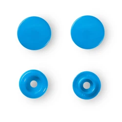 Prym Colour Snaps 12.4mm steel blue press fasteners