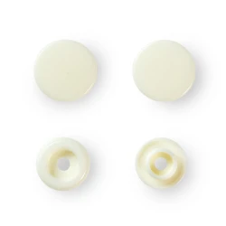 Bottoni automatici a pressione in plastica Prym Color Snaps Avorio Perla - 393122 Prym