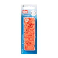 Prym Colour Snaps press fasteners 12.4mm salmon 2