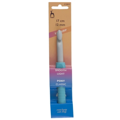Pony Easy Grip Ergonomic Crochet Hook 12.0 mm  - 56815 Pony