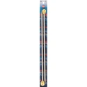 Single-pointed knitting needles, plastic, 40cm, 8.00mm, grey - 218230 Prym