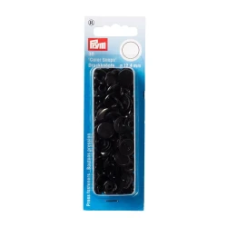 Bottoni automatici a pressione in plastica Prym Color Snaps Neri - 393105 Prym 2