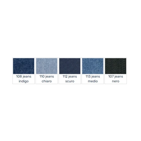 Heat-activated jeans patch made of durable denim fabric, can be applied without sewing - Usit