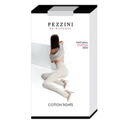 Collant donna in caldo Cotone elasticizzato 300 den - Calzificio Pezzini