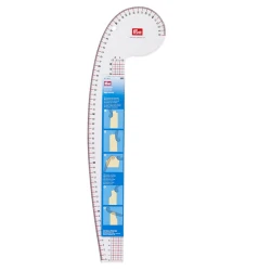 Regolo per sarti specifico per linee curve (Pappagallo o Curvilineo) - 611501 Prym