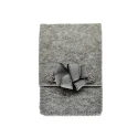 DIY kit Felt smartphone case with bow - Complete set in grey melange - KFR05/4 Miola
